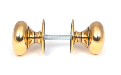 Mushroom Mortice/Rim Knob Set by From The Anvil