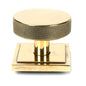 From The Anvil's Aged Brass Brompton Centre Door Knob