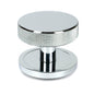 From The Anvil's Polished Chrome Brompton Centre Door Knob