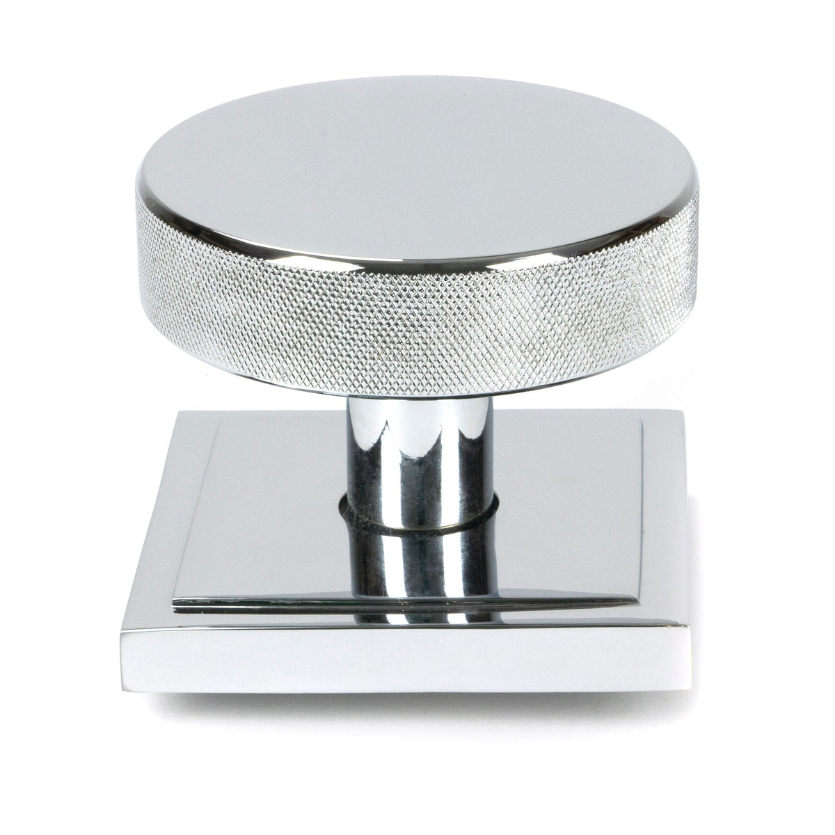 From The Anvil's Polished Chrome Brompton Centre Door Knob