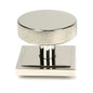 From The Anvil's Polished Nickel Brompton Centre Door Knob