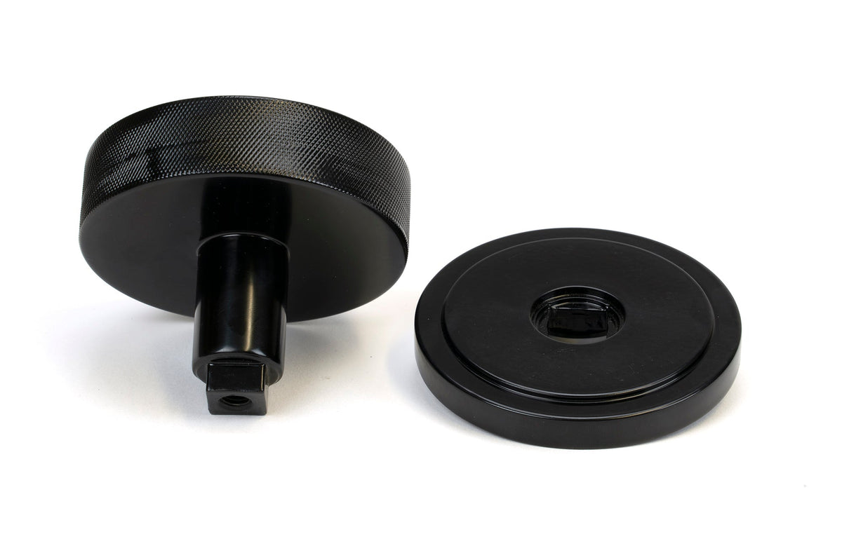 Brompton Centre Door Knob by From The Anvil