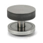 From The Anvil's Pewter Patina Brompton Centre Door Knob