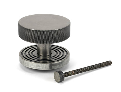 Brompton Centre Door Knob by From The Anvil