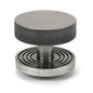 From The Anvil's Pewter Patina Brompton Centre Door Knob