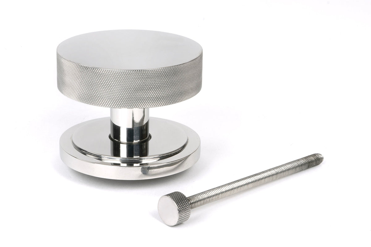 Brompton Centre Door Knob by From The Anvil