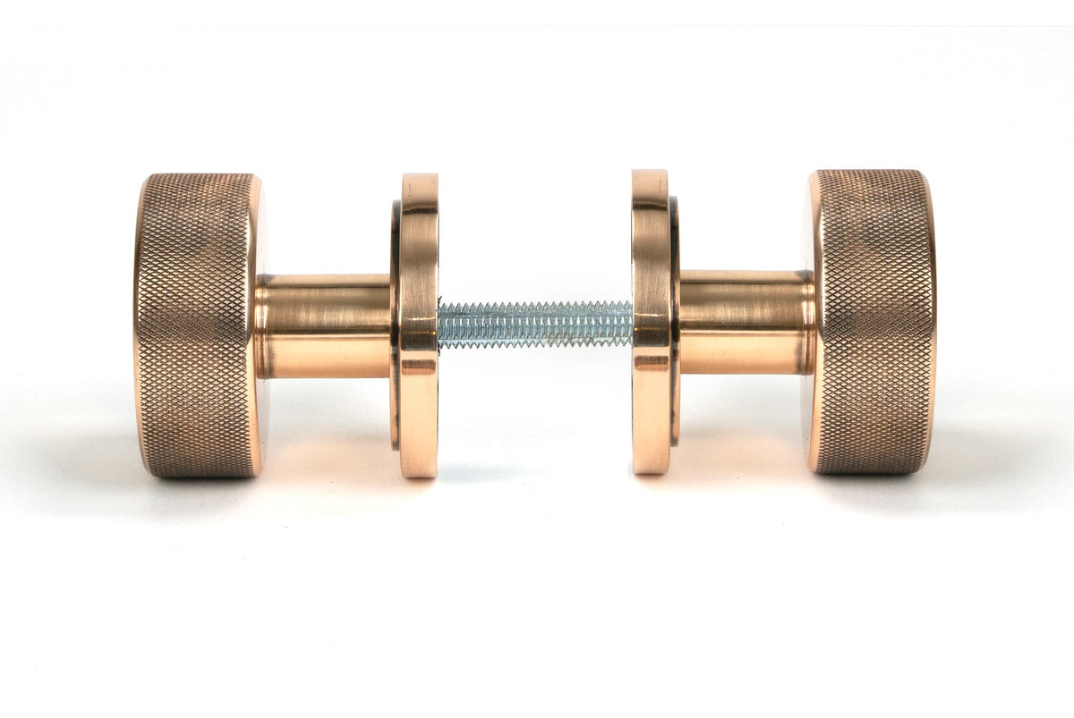 Brompton Mortice/Rim Knob Set by From The Anvil
