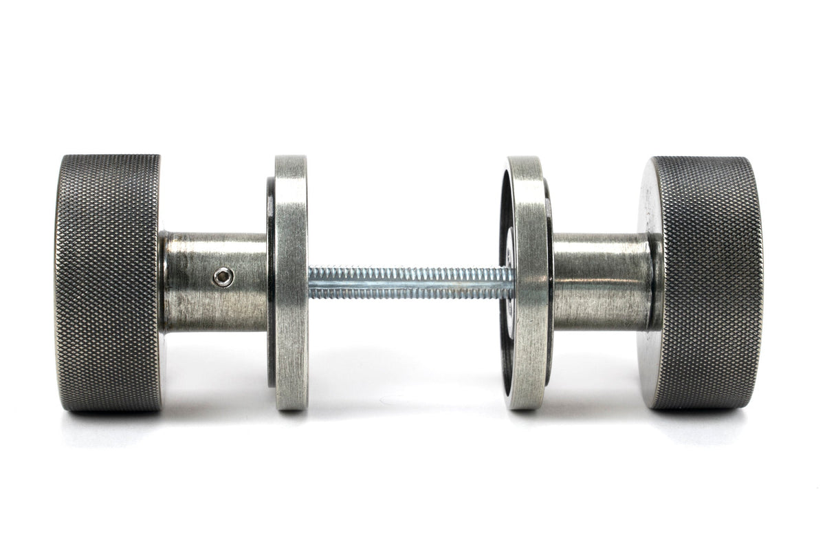 Brompton Mortice/Rim Knob Set by From The Anvil
