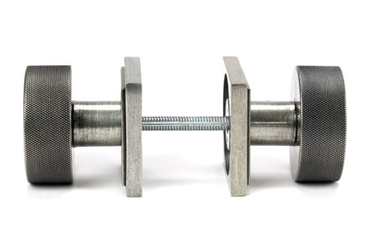 Brompton Mortice/Rim Knob Set by From The Anvil