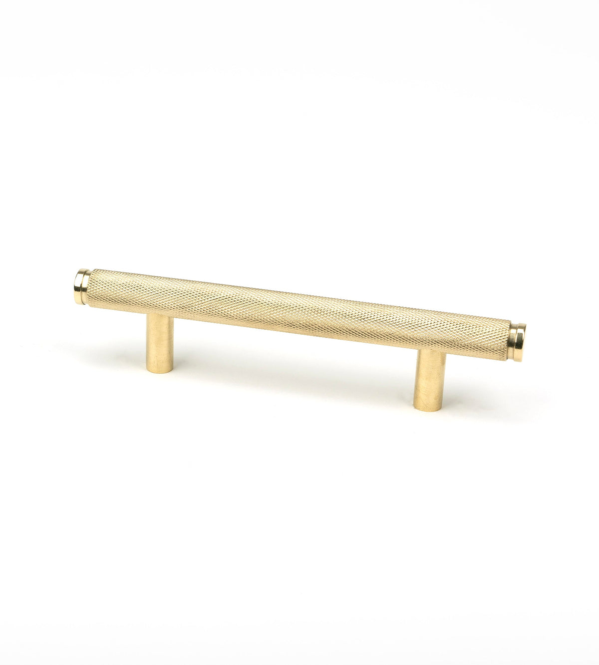 From The Anvil's Polished Brass Full Brompton Pull Handle