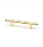 From The Anvil's Polished Brass Full Brompton Pull Handle