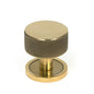 From The Anvil's Aged Brass 32mm Brompton Cabinet Knob