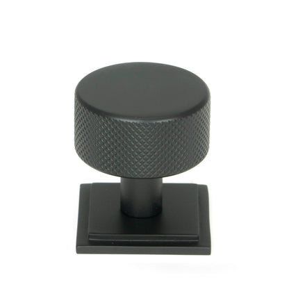 From The Anvil's Matt Black 32mm Brompton Cabinet Knob