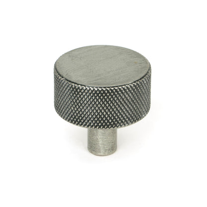 From The Anvil's Pewter Patina 32mm Brompton Cabinet Knob