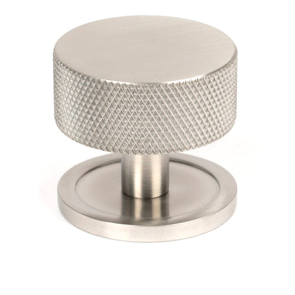 From The Anvil's Satin Marine SS (316) 38mm Brompton Cabinet Knob