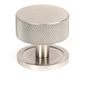 From The Anvil's Satin Marine SS (316) 38mm Brompton Cabinet Knob