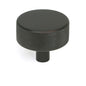 From The Anvil's Aged Bronze 38mm Brompton Cabinet Knob