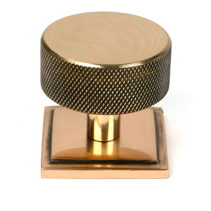 From The Anvil's Polished Bronze 38mm Brompton Cabinet Knob