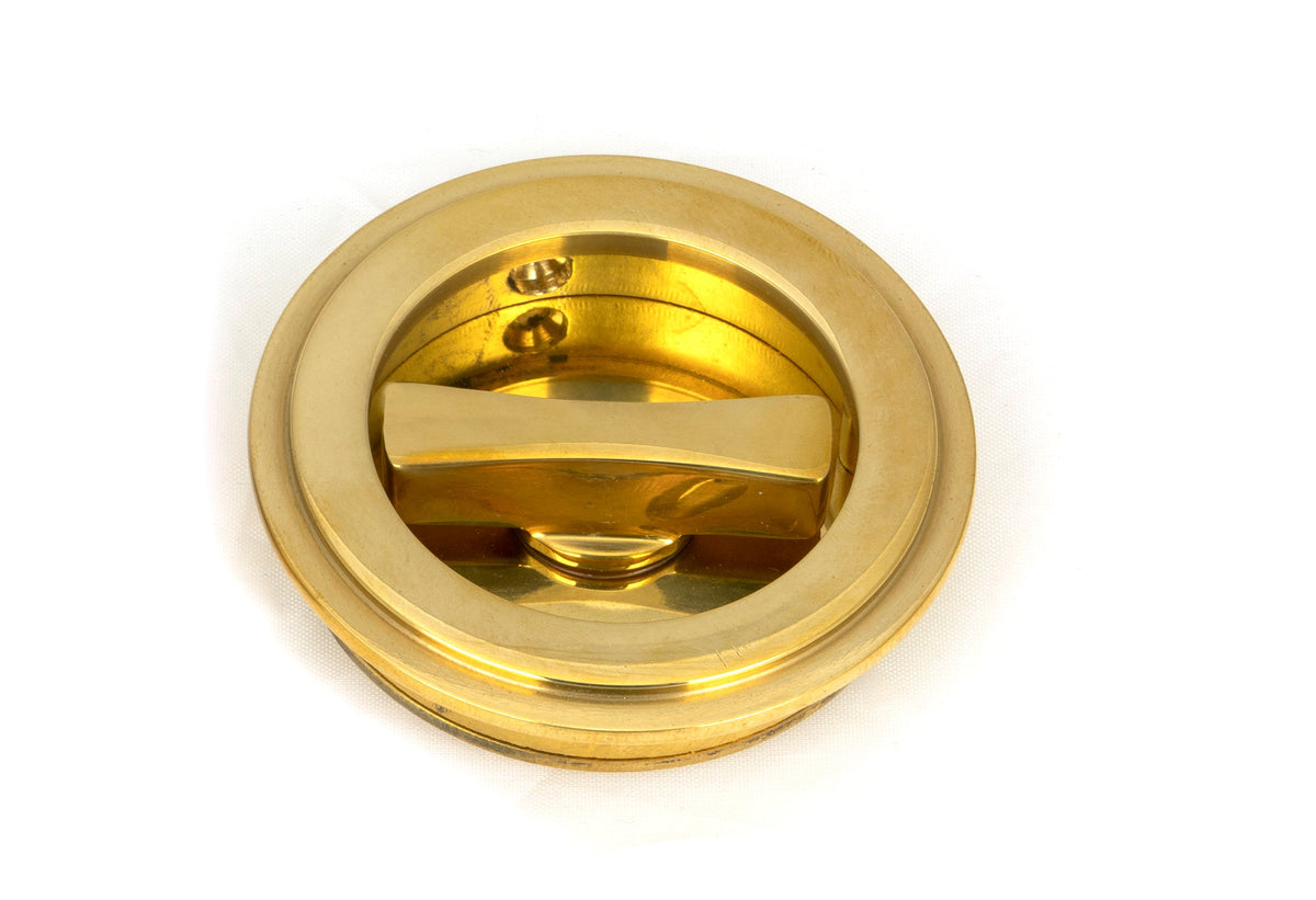 Art Deco Round Pull - Privacy Set by From The Anvil