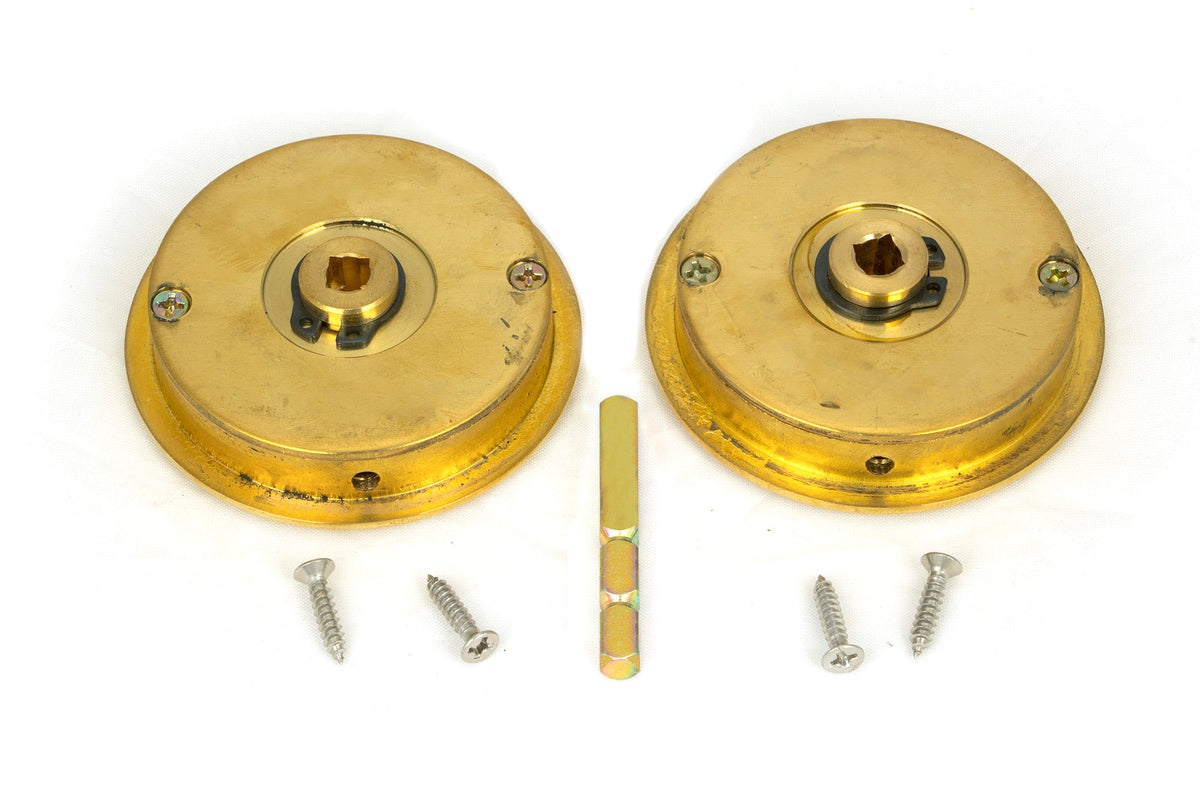 Art Deco Round Pull - Privacy Set by From The Anvil