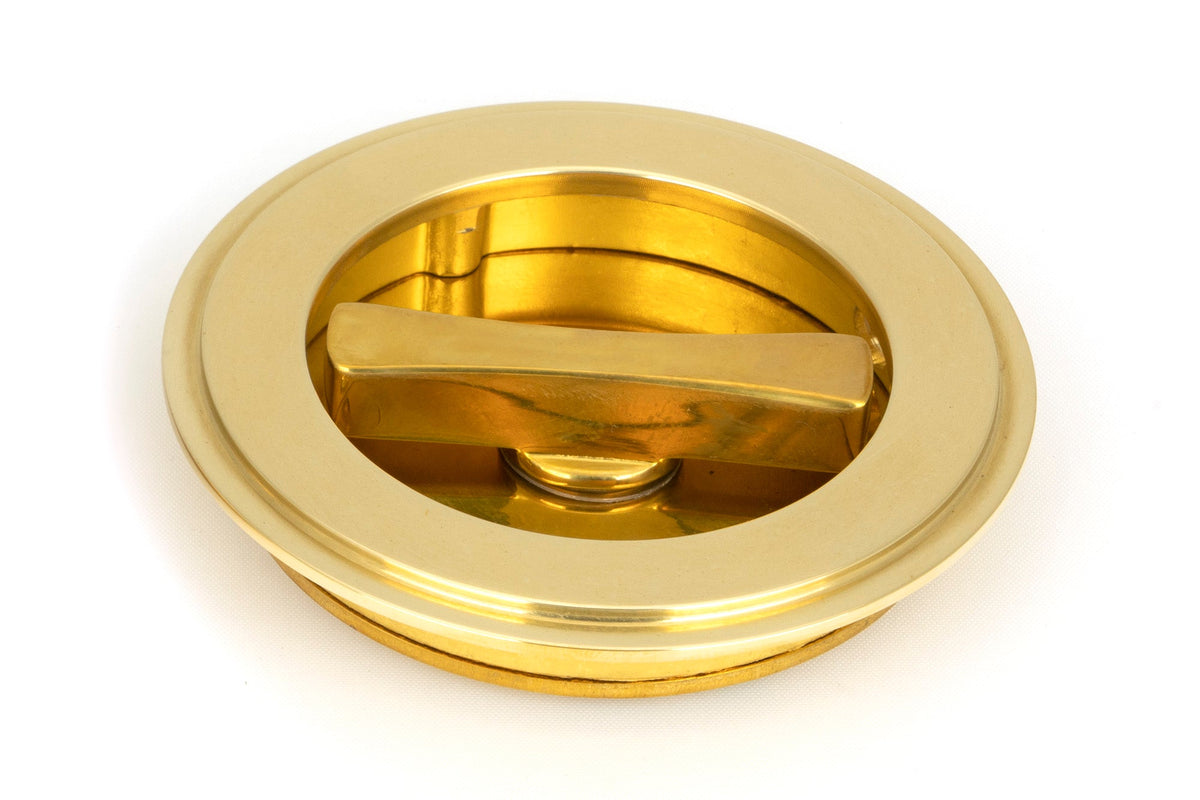 Art Deco Round Pull - Privacy Set by From The Anvil