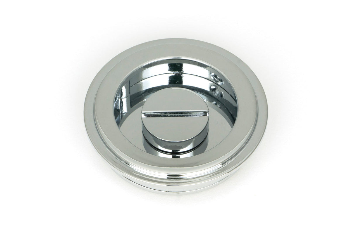 Art Deco Round Pull - Privacy Set by From The Anvil