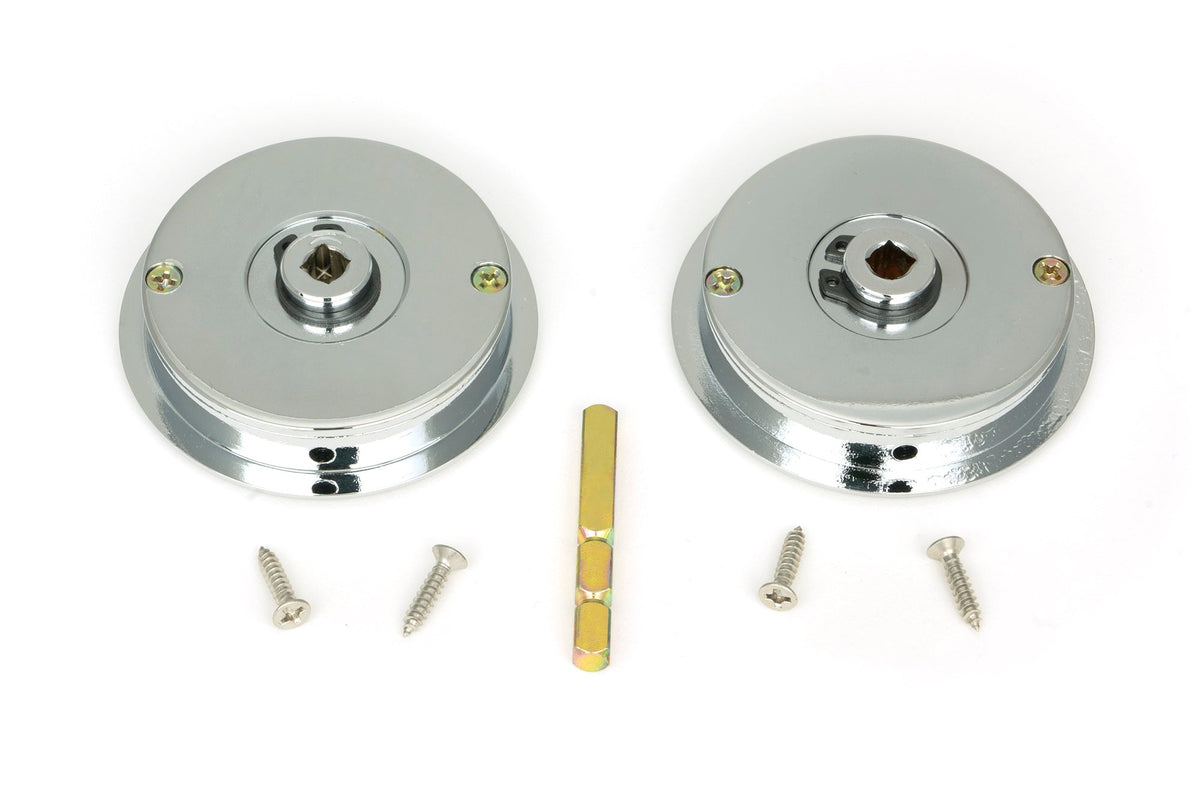 Art Deco Round Pull - Privacy Set by From The Anvil