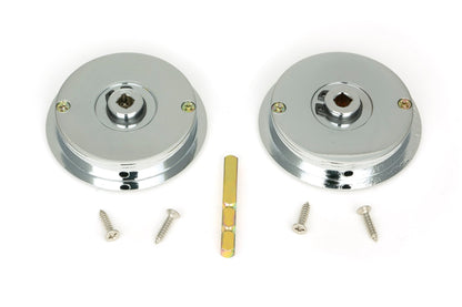 Art Deco Round Pull - Privacy Set by From The Anvil