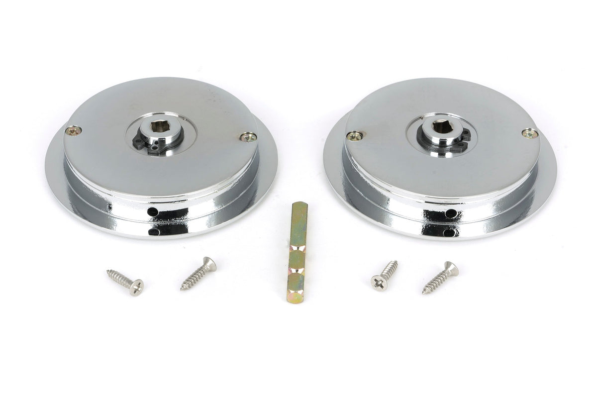 Art Deco Round Pull - Privacy Set by From The Anvil
