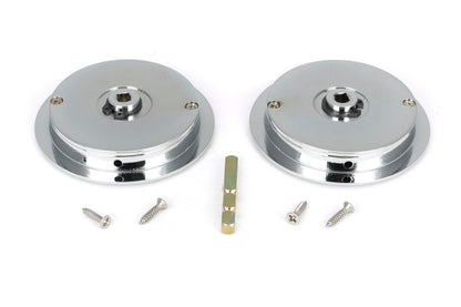 Art Deco Round Pull - Privacy Set by From The Anvil