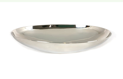From The Anvil's Smooth Nickel Oval basin