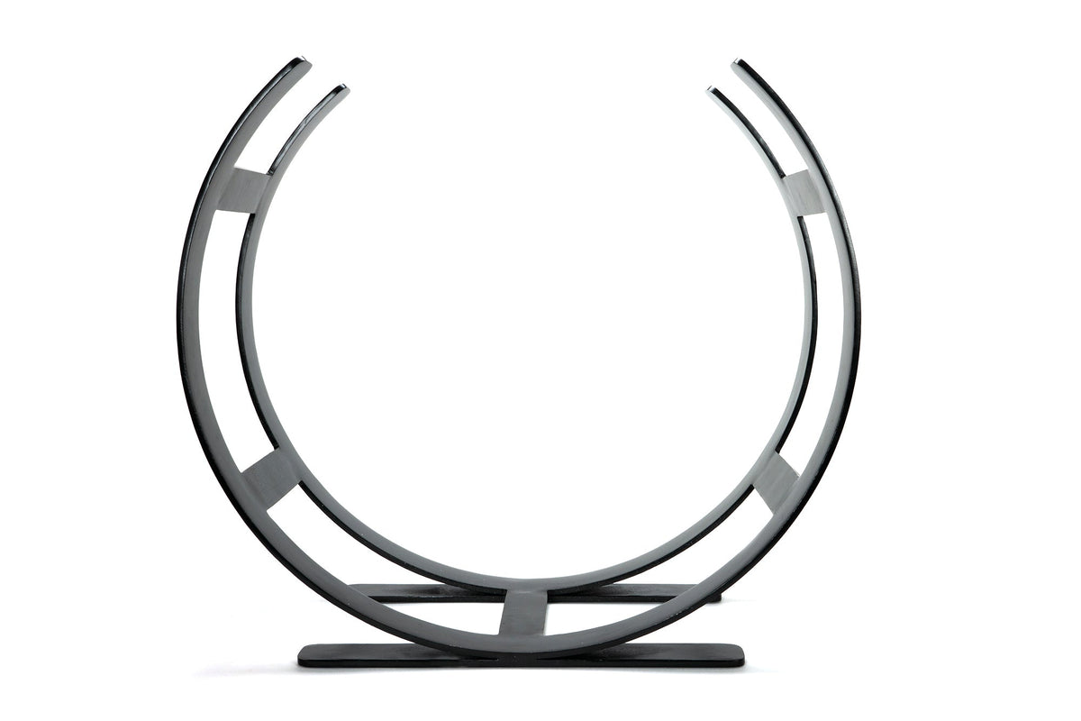 Curved Log Holder by From The Anvil