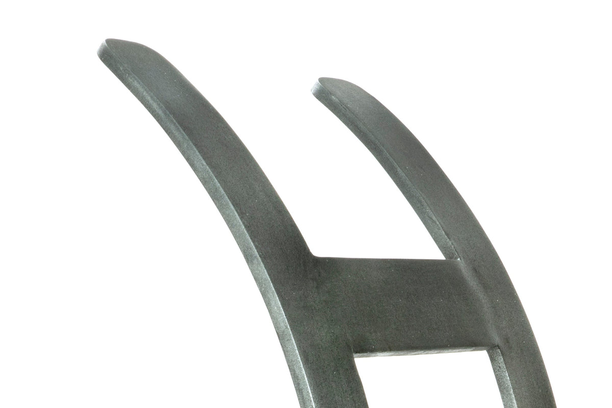 Curved Log Holder by From The Anvil