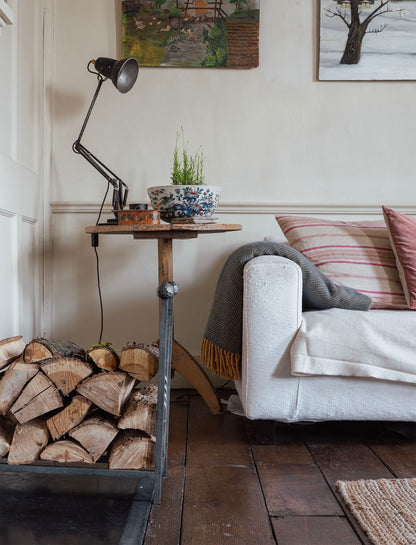 Rectangular Log Holder by From The Anvil