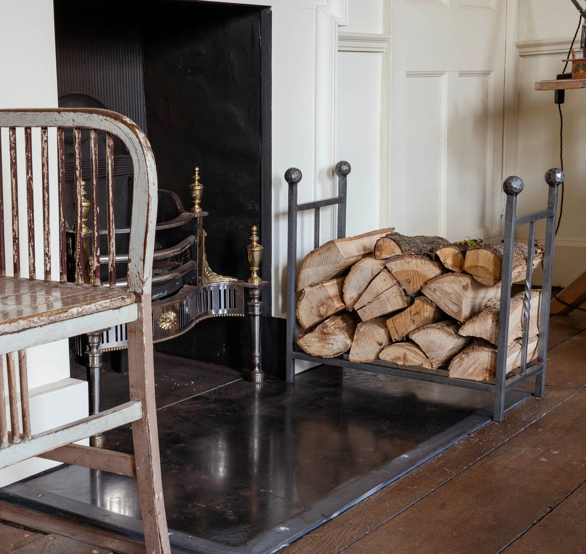 Rectangular Log Holder by From The Anvil