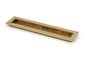 From The Anvil's Aged Brass Plain Rectangular Pull