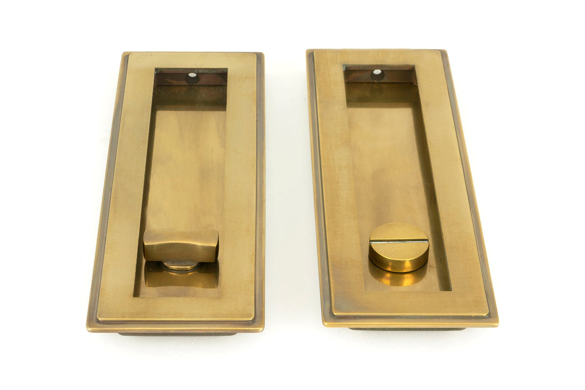 Art Deco Rectangular Pull - Privacy Set by From The Anvil