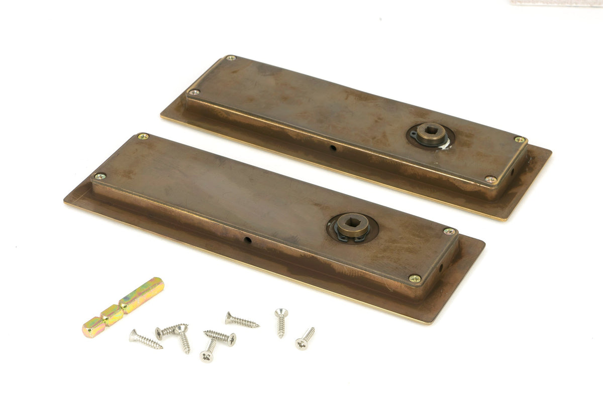 Art Deco Rectangular Pull - Privacy Set by From The Anvil