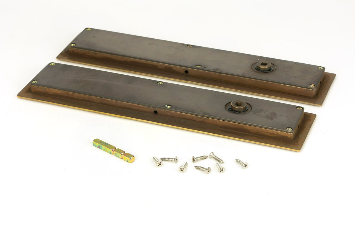 Art Deco Rectangular Pull - Privacy Set by From The Anvil