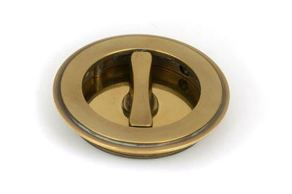 Art Deco Round Pull - Privacy Set by From The Anvil