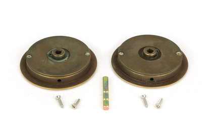 Art Deco Round Pull - Privacy Set by From The Anvil