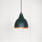 From The Anvil's Hammered Copper Hammered Copper Brindley Pendant