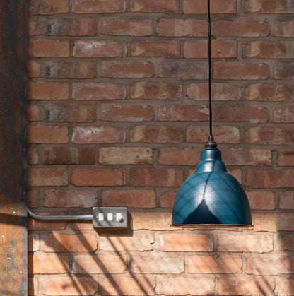 Hammered Copper Brindley Pendant by From The Anvil