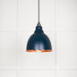 From The Anvil's Hammered Copper Hammered Copper Brindley Pendant
