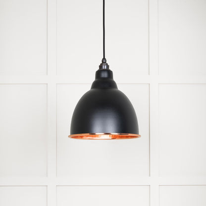 From The Anvil's Hammered Copper Hammered Copper Brindley Pendant