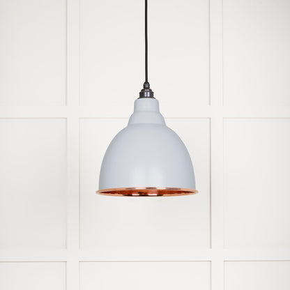 Smooth Copper Brindley Pendant by From The Anvil