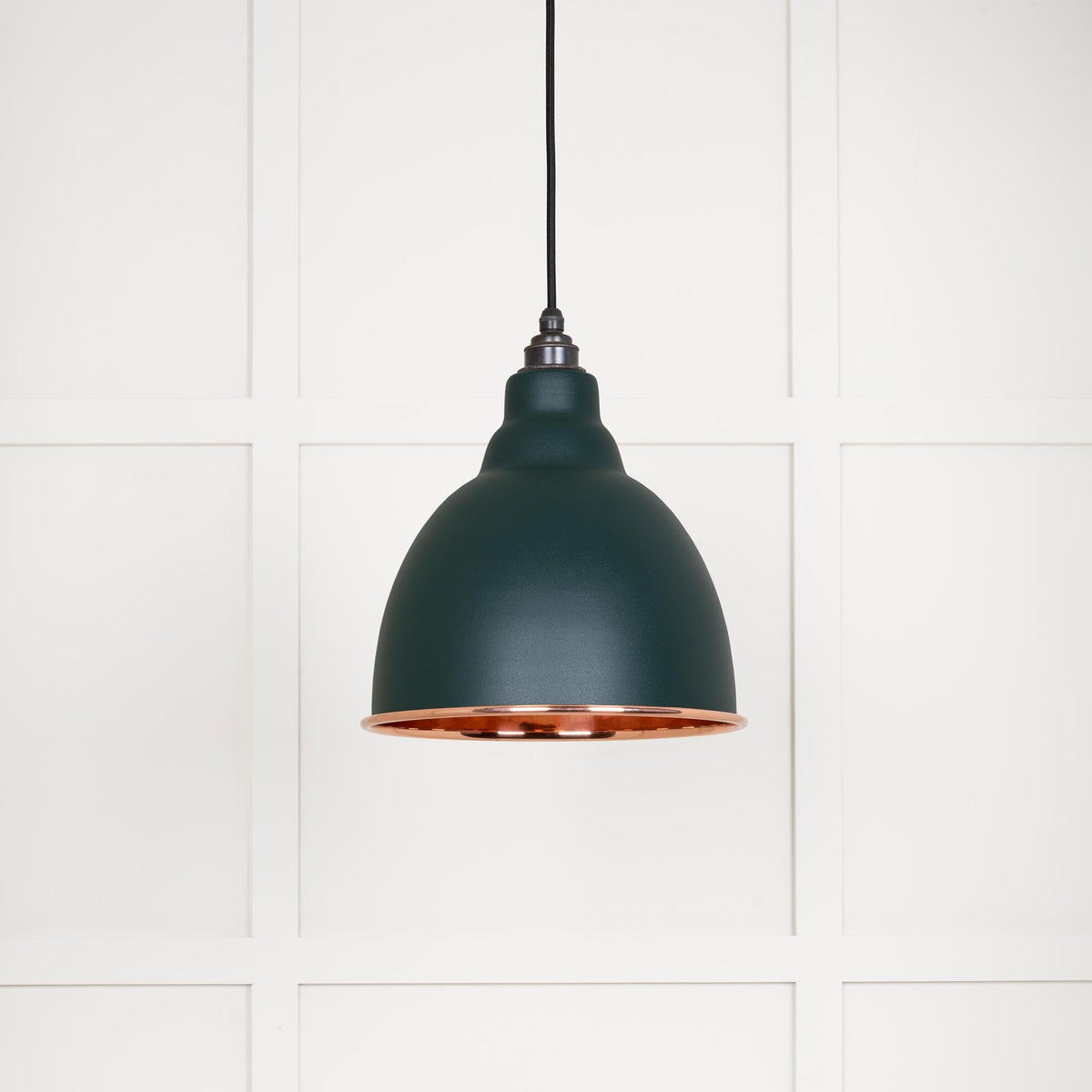 Smooth Copper Brindley Pendant by From The Anvil