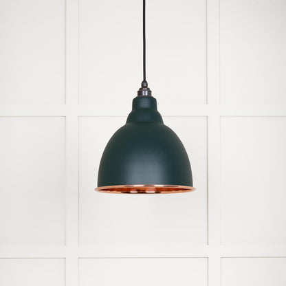 Smooth Copper Brindley Pendant by From The Anvil