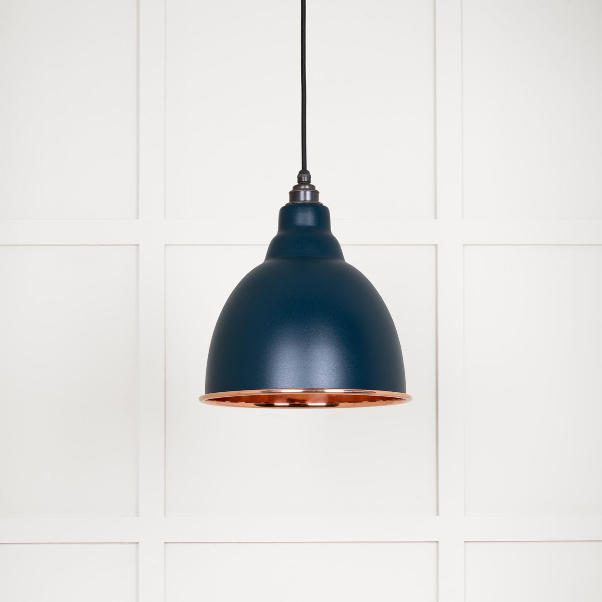 Smooth Copper Brindley Pendant by From The Anvil