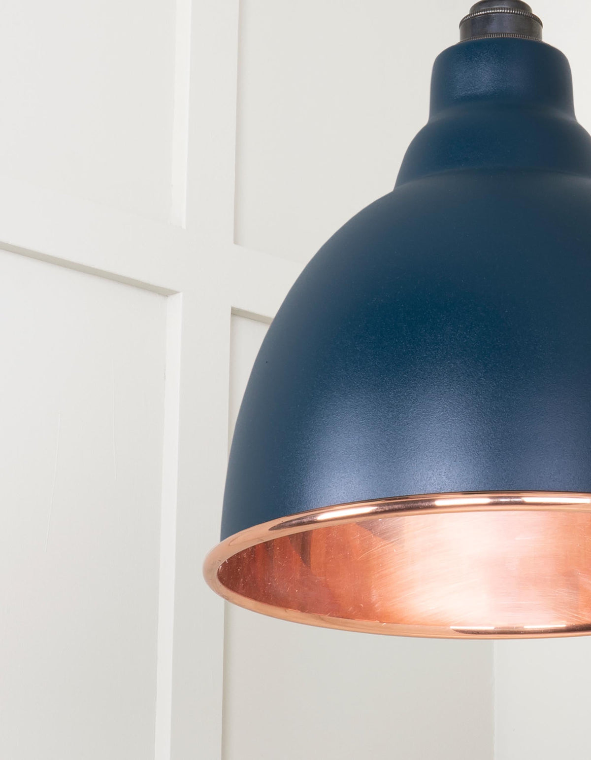 Smooth Copper Brindley Pendant by From The Anvil